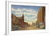 Eighth Street, Holland, Michigan-null-Framed Art Print