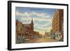 Eighth Street, Holland, Michigan-null-Framed Art Print