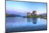 Eilan Donan Castle at Sunset-olliemt-Mounted Photographic Print