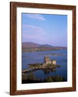 Eilean Donan Castle and Loch Duich, Highland Region, Scotland, United Kingdom-Hans Peter Merten-Framed Photographic Print