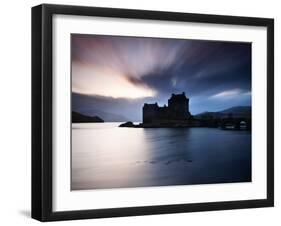 Eilean Donan Castle at Sunset, Scotland, UK-Nadia Isakova-Framed Photographic Print