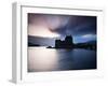 Eilean Donan Castle at Sunset, Scotland, UK-Nadia Isakova-Framed Photographic Print