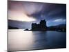 Eilean Donan Castle at Sunset, Scotland, UK-Nadia Isakova-Mounted Photographic Print