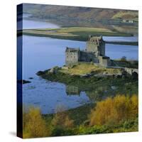 Eilean Donan Castle, Dornie, Highland Region, Scotland, UK, Europe-Roy Rainford-Stretched Canvas