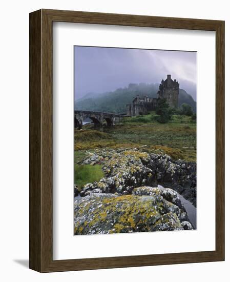 Eilean Donan Castle, Dornie, Highland Region, Scotland, United Kingdom, Europe-Patrick Dieudonne-Framed Photographic Print