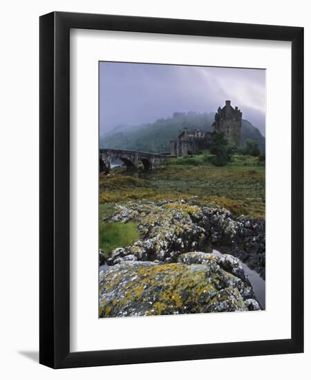 Eilean Donan Castle, Dornie, Highland Region, Scotland, United Kingdom, Europe-Patrick Dieudonne-Framed Photographic Print