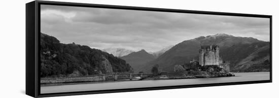 Eilean Donan Castle, Dornie, Lochalsh, Highland Region, Scotland, United Kingdom, Europe-Patrick Dieudonne-Framed Stretched Canvas
