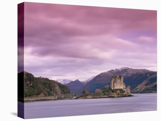 Eilean Donan Castle, Dornie, Lochalsh (Loch Alsh), Highlands, Scotland, United Kingdom, Europe-Patrick Dieudonne-Stretched Canvas