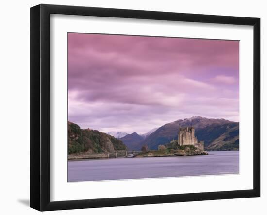 Eilean Donan Castle, Dornie, Lochalsh (Loch Alsh), Highlands, Scotland, United Kingdom, Europe-Patrick Dieudonne-Framed Premium Photographic Print