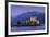 Eilean Donan Castle Floodlit at Night on Loch Duich, Scotland, United Kingdom-John Woodworth-Framed Photographic Print