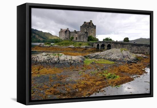 Eilean Donan Castle, Highland, Scotland-Peter Thompson-Framed Stretched Canvas