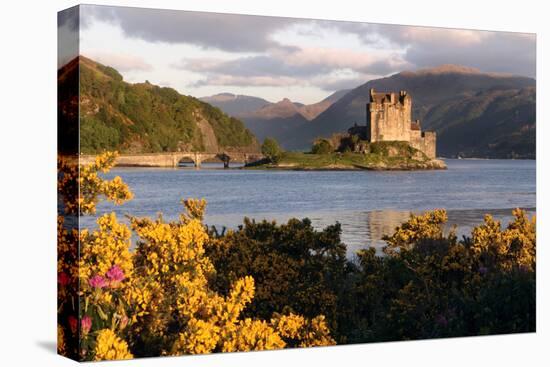 Eilean Donan Castle, Highland, Scotland-Peter Thompson-Stretched Canvas