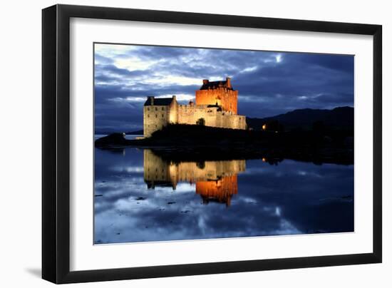 Eilean Donan Castle, Highland, Scotland-Peter Thompson-Framed Photographic Print