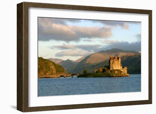 Eilean Donan Castle, Highland, Scotland-Peter Thompson-Framed Photographic Print