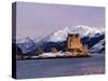 Eilean Donan Castle in Winter, Highlands, Scotland-Pearl Bucknell-Stretched Canvas