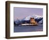 Eilean Donan Castle in Winter, Highlands, Scotland-Pearl Bucknell-Framed Photographic Print