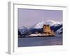 Eilean Donan Castle in Winter, Highlands, Scotland-Pearl Bucknell-Framed Photographic Print