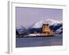 Eilean Donan Castle in Winter, Highlands, Scotland-Pearl Bucknell-Framed Photographic Print