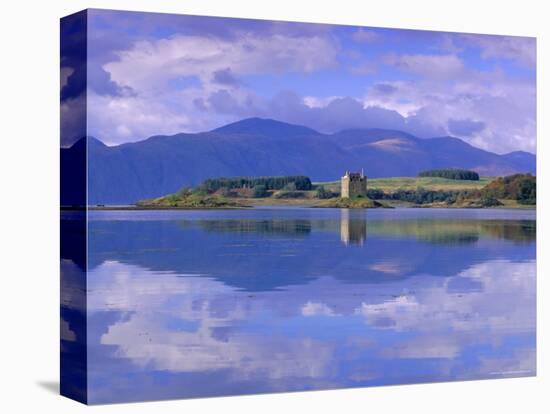 Eilean Donan Castle, Loch Duich, Highland Region, Scotland, UK, Europe-Gavin Hellier-Stretched Canvas