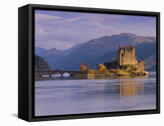 Eilean Donan Castle, Loch Duich, Highland Region, Scotland, UK, Europe-Gavin Hellier-Framed Stretched Canvas