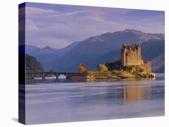 Eilean Donan Castle, Loch Duich, Highland Region, Scotland, UK, Europe-Gavin Hellier-Stretched Canvas