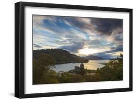 Eilean Donan Castle, Nr Dornie, Loch Alsh, Wester Ross, Western Highlands, Scotland, UK-Peter Adams-Framed Photographic Print