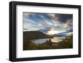 Eilean Donan Castle, Nr Dornie, Loch Alsh, Wester Ross, Western Highlands, Scotland, UK-Peter Adams-Framed Photographic Print