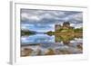 Eilean Donan Castle on a Cloudy Day, Highlands, Scotland, UK-Nataliya Hora-Framed Photographic Print