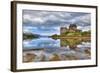 Eilean Donan Castle on a Cloudy Day, Highlands, Scotland, UK-Nataliya Hora-Framed Photographic Print