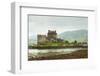 Eilean Donan Castle on a Cloudy Day, Scotland. UK-A_nella-Framed Photographic Print