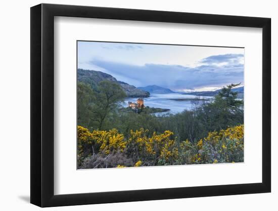 Eilean Donan Castle, on Loch Duich-Guido Cozzi-Framed Photographic Print