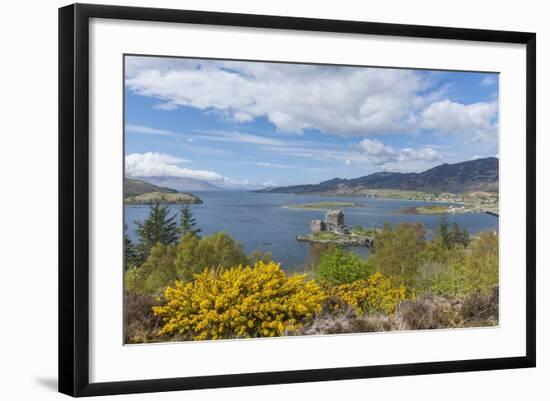 Eilean Donan Castle, on Loch Duich-Guido Cozzi-Framed Photographic Print