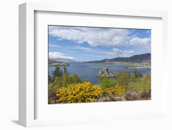 Eilean Donan Castle, on Loch Duich-Guido Cozzi-Framed Photographic Print