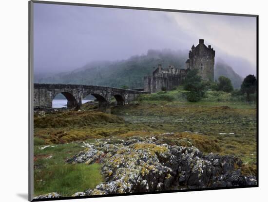 Eilean Donan Castle, Standing Where Three Lochs Join, Dornie, Highland Region, Scotland, UK-Patrick Dieudonne-Mounted Photographic Print