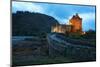 Eilean Donan Castle-pink candy-Mounted Photographic Print