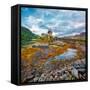 Eilean Donan Castle-Lars Van de Goor-Framed Stretched Canvas