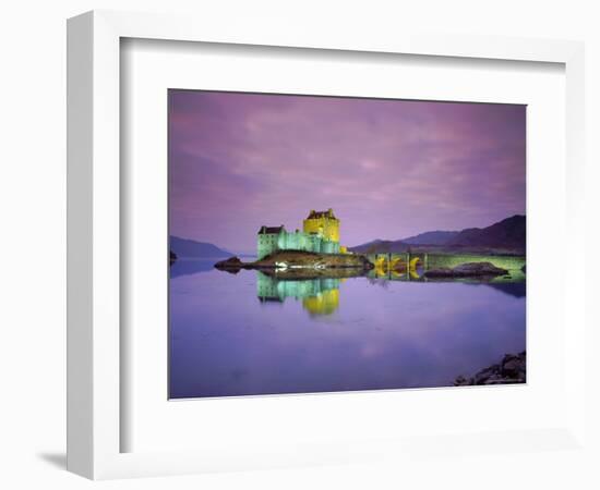 Eilean Donan (Eilean Donnan) Castle, Dornie, Highlands Region, Scotland, UK, Europe-Roy Rainford-Framed Photographic Print