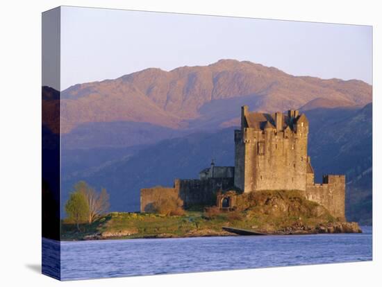 Eilean Donan Ieilean Donnan) Castle Built in 1230, Dornie, Scotland-Lousie Murray-Stretched Canvas