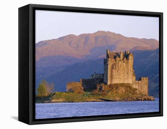 Eilean Donan Ieilean Donnan) Castle Built in 1230, Dornie, Scotland-Lousie Murray-Framed Stretched Canvas