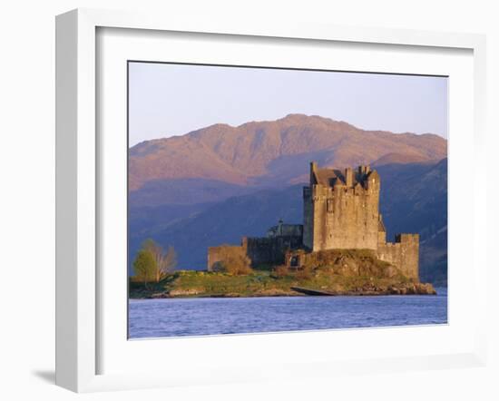 Eilean Donan Ieilean Donnan) Castle Built in 1230, Dornie, Scotland-Lousie Murray-Framed Photographic Print