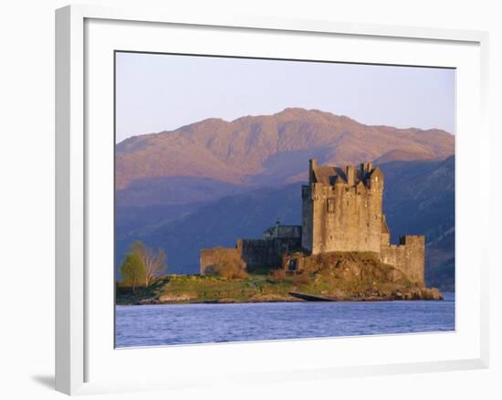 Eilean Donan Ieilean Donnan) Castle Built in 1230, Dornie, Scotland-Lousie Murray-Framed Photographic Print