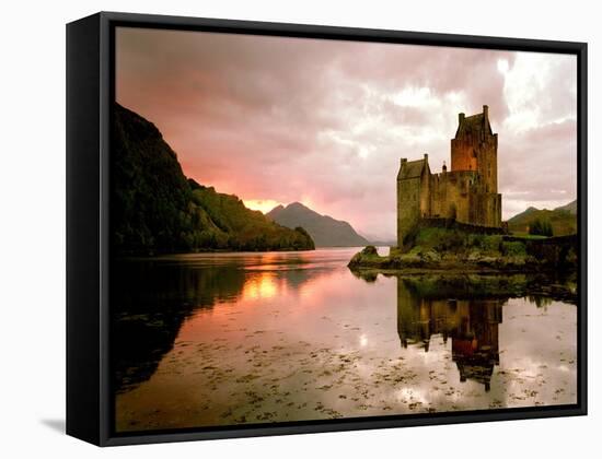 Eilean Donan, Scotland-Alan Klug-Framed Stretched Canvas