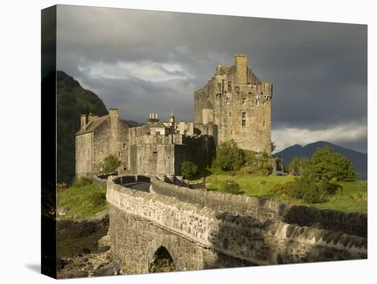 Eilean Donnan Castle, Near Dornie, Highlands, Scotland, United Kingdom, Europe-Richard Maschmeyer-Stretched Canvas