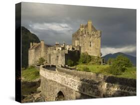 Eilean Donnan Castle, Near Dornie, Highlands, Scotland, United Kingdom, Europe-Richard Maschmeyer-Stretched Canvas