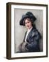 Eileen, Daughter of Henry Marshall, 1913-NH Edmunds-Framed Giclee Print