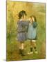 Ein Blümchen für die kleine Schwester-Victor Gabriel Gilbert-Mounted Giclee Print