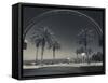 Ein Gedi Beach, Dead Sea, Ein Gedi, Israel-Walter Bibikow-Framed Stretched Canvas