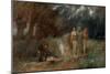 Ein Moerder, von Furien verfolgt - An assassin, pursued by furies-Arnold Böcklin-Mounted Giclee Print