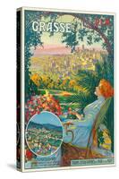 Ein Werbeplakt für Grasse. Ca. 1910-David Dellepiane-Stretched Canvas