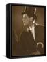 Einar Hanson (Einar Hanson Olstad) Film Actor-null-Framed Stretched Canvas